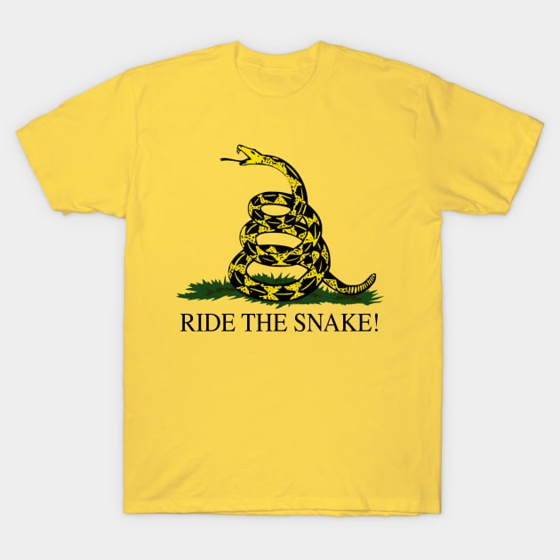 don't tread on the ride T-Shirt by jonah block